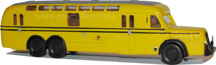 MB O 10.000 Kraftpost Kurswagen RA Model 1/87 - modellbus info