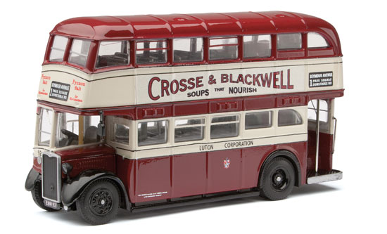 Crossley DD42 modellbus info