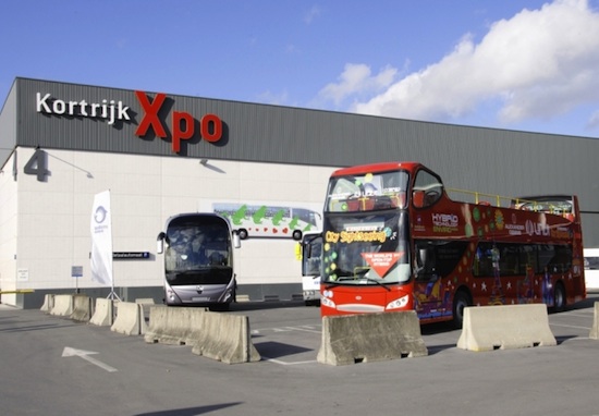 Busworld 2011 Kortrijk Expo modellbus info