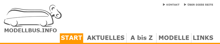 Modellbus.Info Navigationsleiste, Kontakt, �ber diese Seite