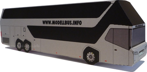 Neoplan Skyliner Bastelbogen 2010