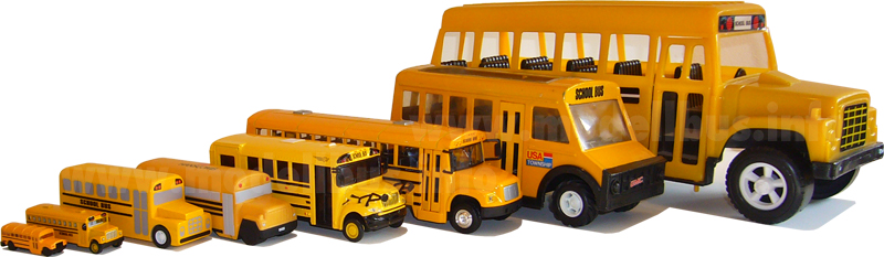 Amerikansiche Schulbus modellbus.info