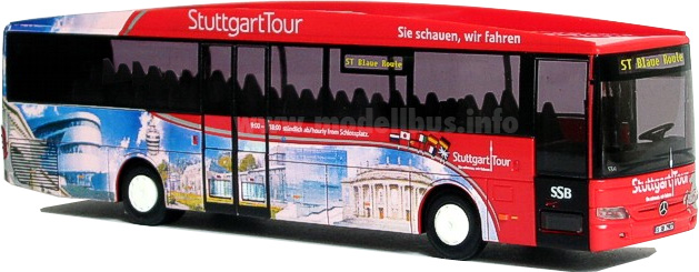 MB Integro Sightseeing Stuttgart modellbus info
