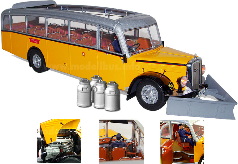 Saurer L4C modellbus info