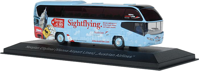 Neoplan Cityliner Vienna AirpotLines modellbus info