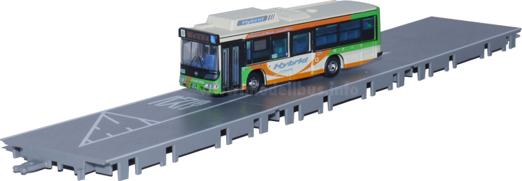 Hino Hybridbus Tomytec modellbus info