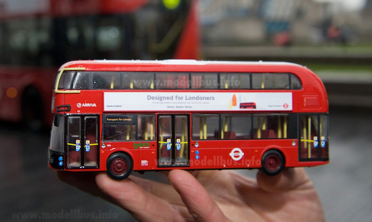 New Bus for London model bus Johnson Martin modellbus info