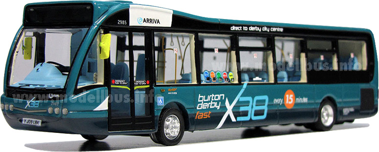 Optare Versa modellbus info