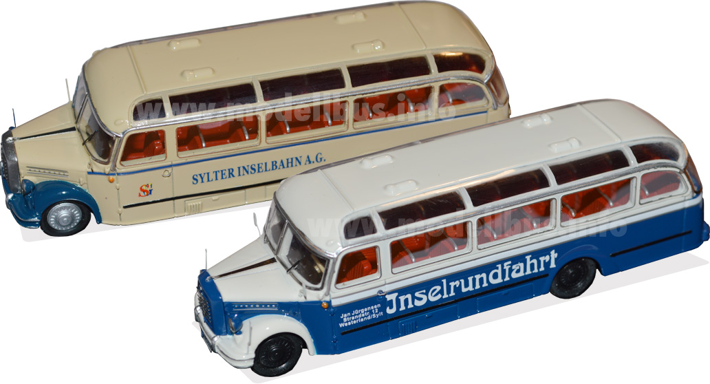 Borgward BO 4000 modellbus info Vorserienmuster