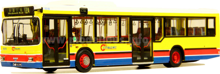 MAN NL262 Citybus HK modellbus info