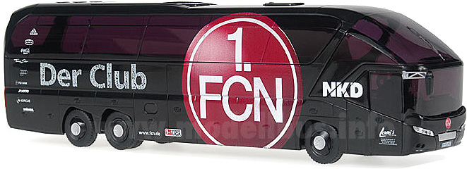 Neoplan Starliner 1. FC Nürnberg modellbus info