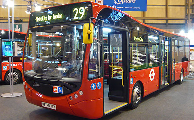 Optare MetroCity Euro Bus Expo modellbus info