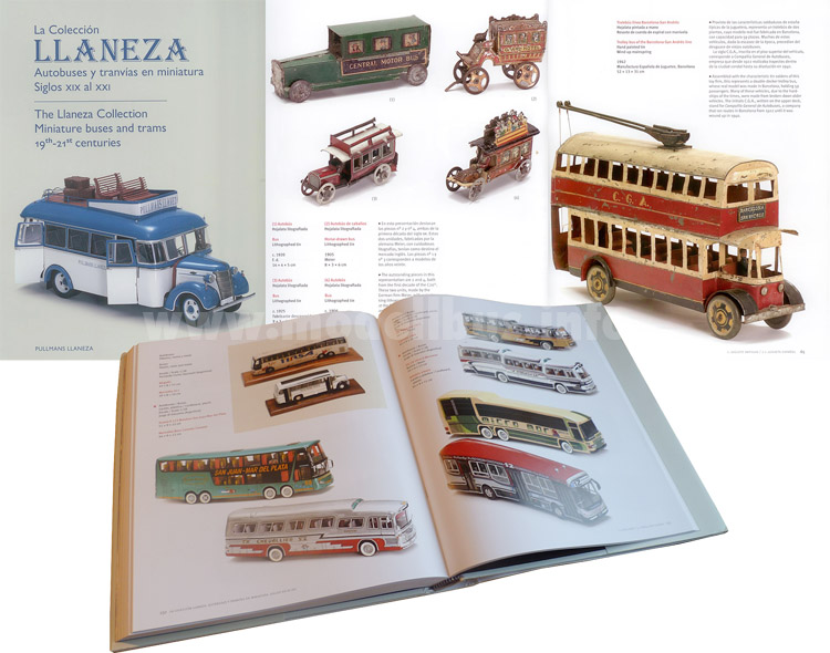 Buch Modellbussammlung Llaneza modellbus info