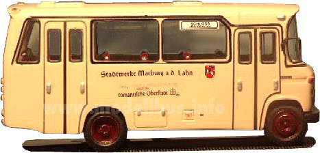 Vetter Marburger Schlossbus 191 modellbus info