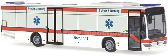 Mercedes-Benz Citaro  E4 Schutz & Rettung Zrich modellbus.info