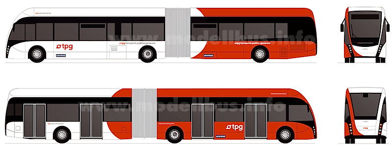 Van Hool Exqui.City Genf modellbus.info