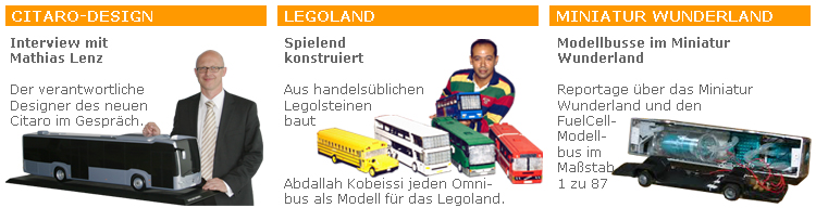 Neue Reprotagen online modellbus.info