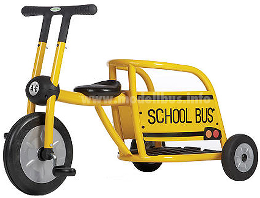 Schulbus-Dreirad modellbus.info