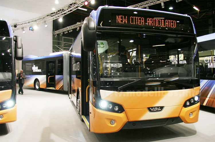 VDL Citea Gelenkbus Premier Kortrijk 2013 modellbus.info