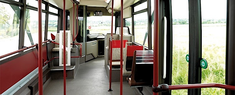 Iveco Bus Urbanway Innenraum modellbus.info