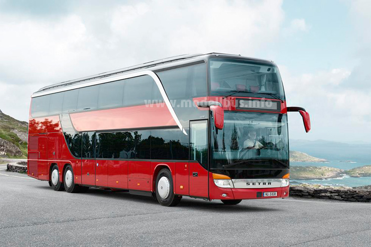 Setra S 431 DT Bergkvarabuss - modellbus.info