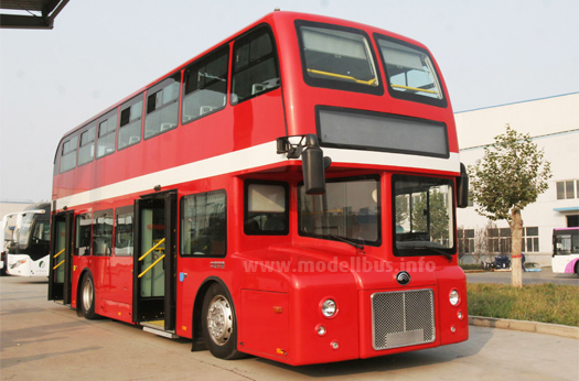 Yutong ZK 6116 HGS Doppeldecker Skopje - modellbus.info