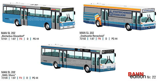 MAN SL 202 Rietze Preview - modellbus.info