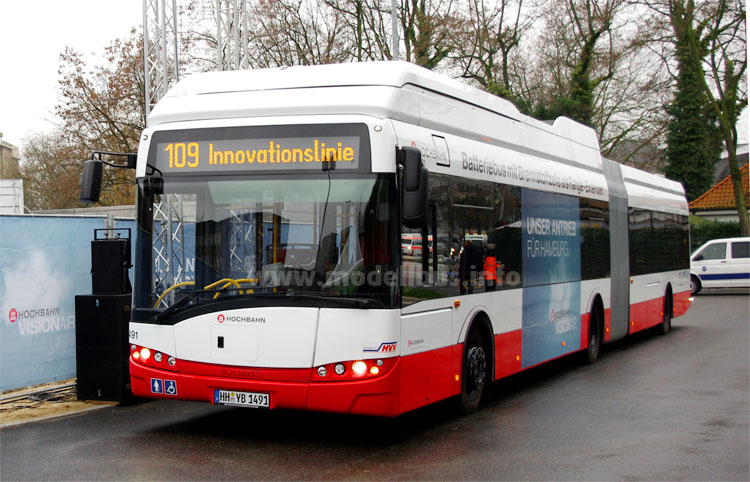 Soalris Urbino electric 18,75 Brennstoffzelle - modellbus.info