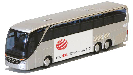 Red Dot Design Award 2014 Setra TopClass 500 - modellbus.info