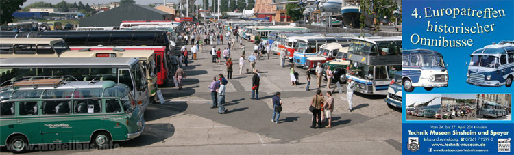 Sinsheim 2014 Bus-Oldtimer - modellbus.info