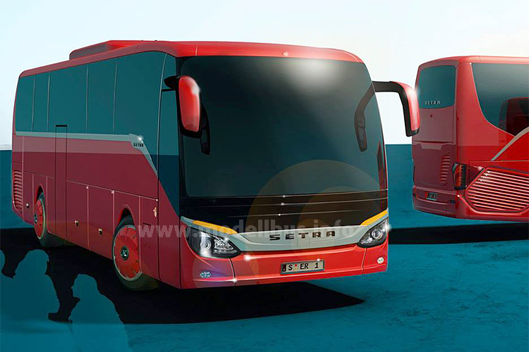 Setra S 515 MD Rendering - modellbus.info