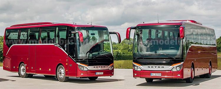 Setra S 511 HD und S 515 MD - modellbus.info