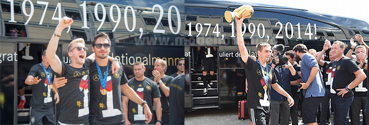 Die Sieger vor dem DFB-Bus - modellbus.info