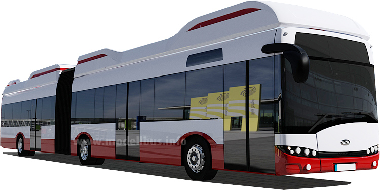 Solaris Urbino 18 electric Hamburger Hochbahn - modellbus.info