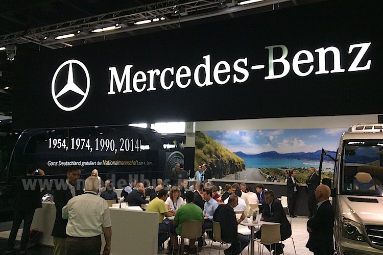 RDA Workshop 2014 Messestand Mercedes-Benz - modellbus.info