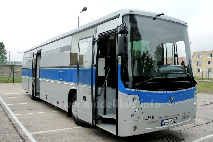 Volvo Gefangenentransportbus Halle - modellbus.info