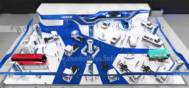 Iveco IAA 2014 Messestand - modellbus.info