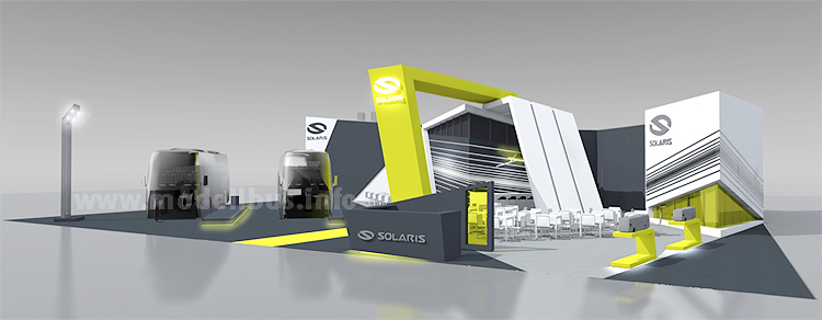 Solaris IAA 2014 Messestand - modellbus.info