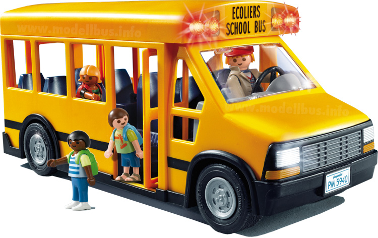Amerikanischer Schulbus Playmobil - modellbus.info