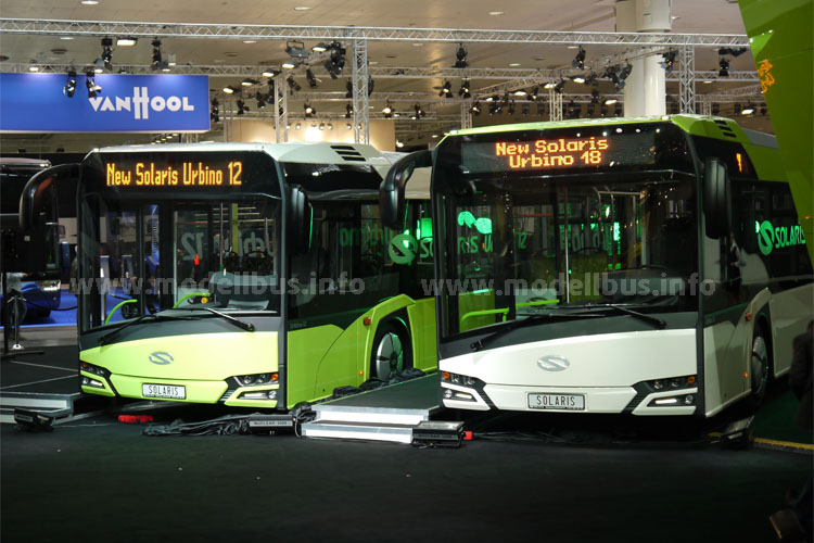 Weltpremiere Neuer Solaris Urbino IAA 2014 - modellbus.info
