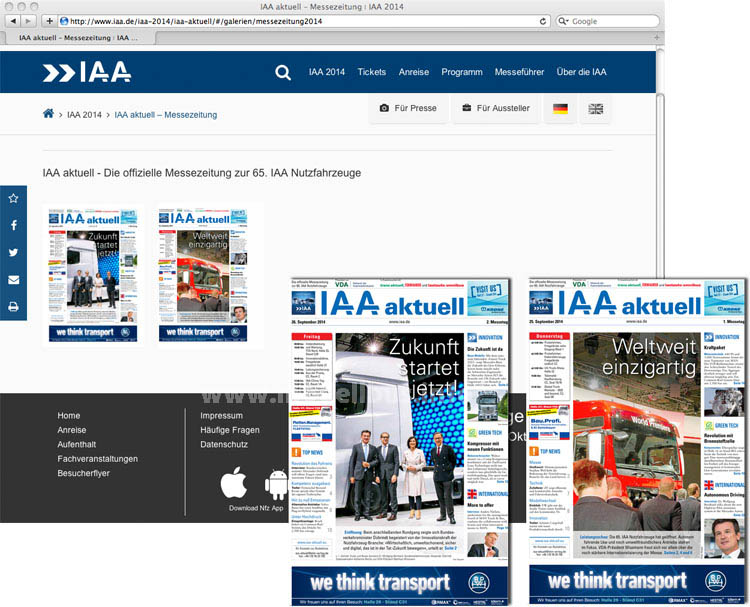 IAA aktuell Messezeitung - modellbus.info