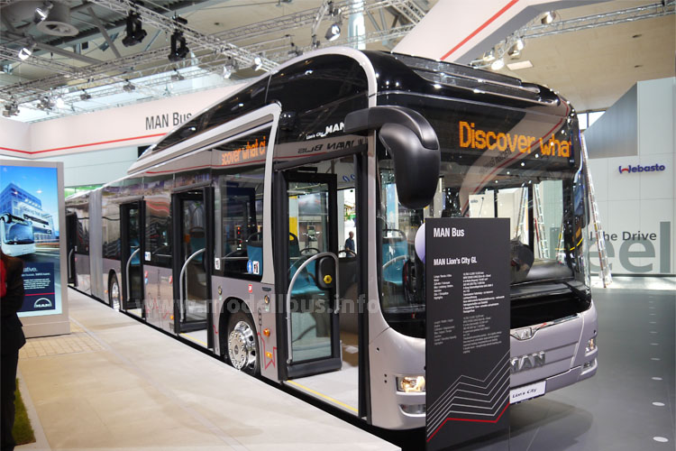 MAN Lions City GL 5-Türer IAA 2014 - modellbus.info