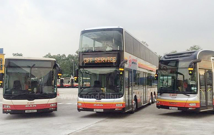 Gemilang Coachworls MAN Busse bei SMRT- modellbus.info