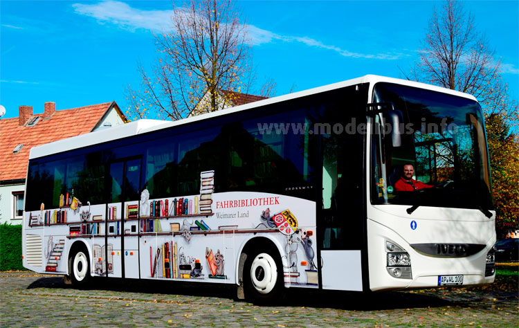 Iveco Crossway Bücherbus Berger - modellbus.info
