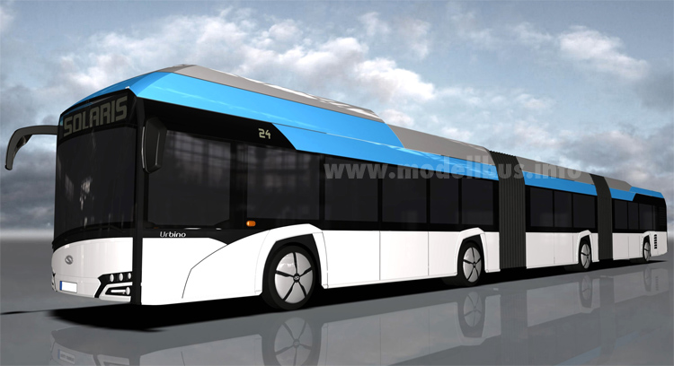 Solaris Urbino Doppelgelenkbus - modellbus.info