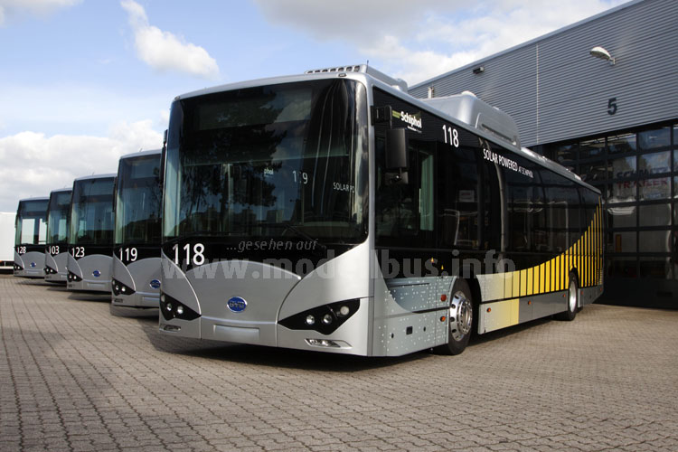 BYD K9 Amsterdam Schiphol - modellbus.info
