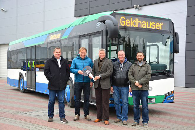 Neuer Solaris Urbino 12 für Geldhauser - modellbus.info