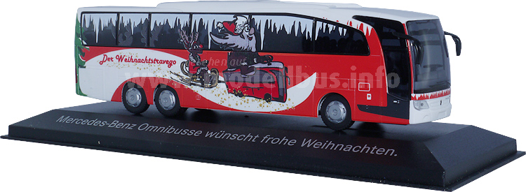 Weihnachts Travego Rietze  Mercedes-Benz - modellbus.info