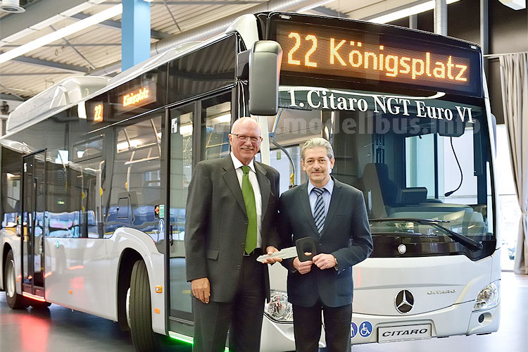 1. Citaro NGT für Augsburg - modellbus.info