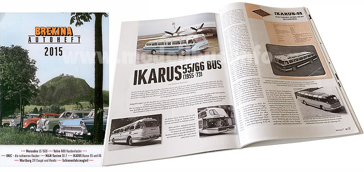 Brekina Autoheft 2015 Ikarus - modellbus.info
